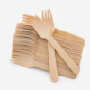 16cm bamboo cutlery, takeaway meal utensils, bulk foodservice cutlery