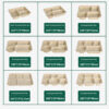 Bagasse 5-Compartment Tray for Foodservice Meals