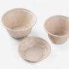 Bagasse Bowl with Separate Lid for Takeaway Meals