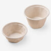 Bagasse Bowl with Separate Lid for Takeaway Meals