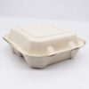 Bagasse Clamshell Box for Takeaway Meals Bagasse Clamshell Box for Takeaway Meals