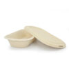 Bagasse Food Container with Separate Lid