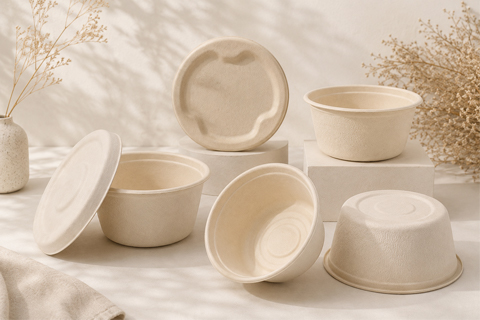 Bagasse Sauce Cup Ecofoodware