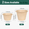Bagasse Sauce Cup for Condiments and Dips