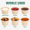 Bagasse Sauce Cup for Condiments and Dips