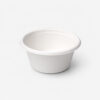 Bagasse Sauce Cup with Fitted Fiber Lid