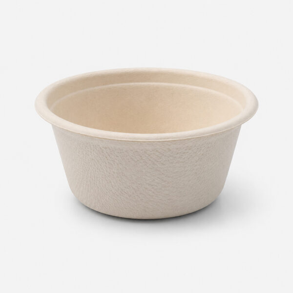 Bagasse Sauce Cup with Lid for Takeaway Condiments