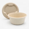 Bagasse Sauce Cup with Lid for Takeaway Condiments