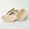 Bagasse-Style Food Containers with Separate Lids Bagasse-Style Food Containers with Separate Lids