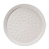Bagasse-Style Pizza Plate with Raised Pattern Bagasse-Style Pizza Plate with Raised Pattern