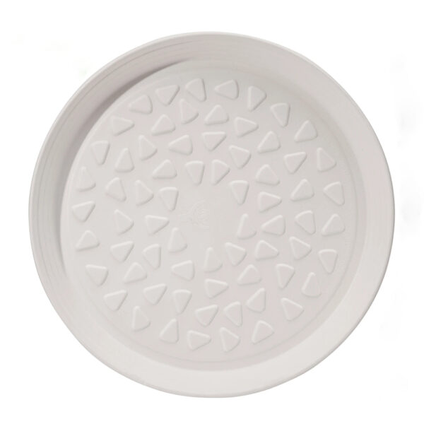 Bagasse-Style Pizza Plate with Raised Pattern Bagasse-Style Pizza Plate with Raised Pattern
