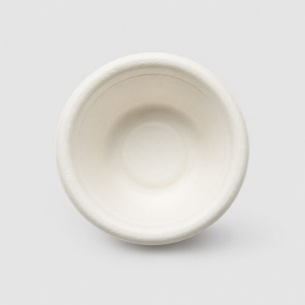Bagasse-Style Sauce Cup with Fitted Lid
