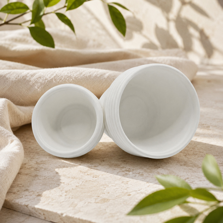 Bagasse condiment cups for supermarkets, meal prep, and foodservice distributors