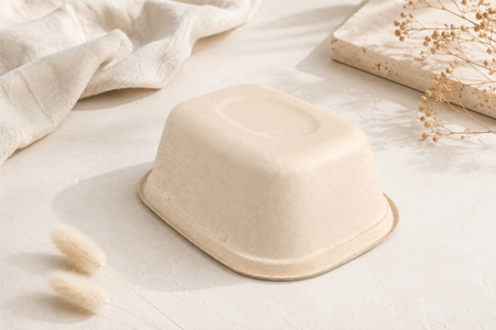 Bagasse disposable bowls for bulk restaurant supply and private label food packaging