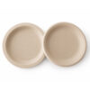 Bamboo Fiber Round Plate for Foodservice Meals