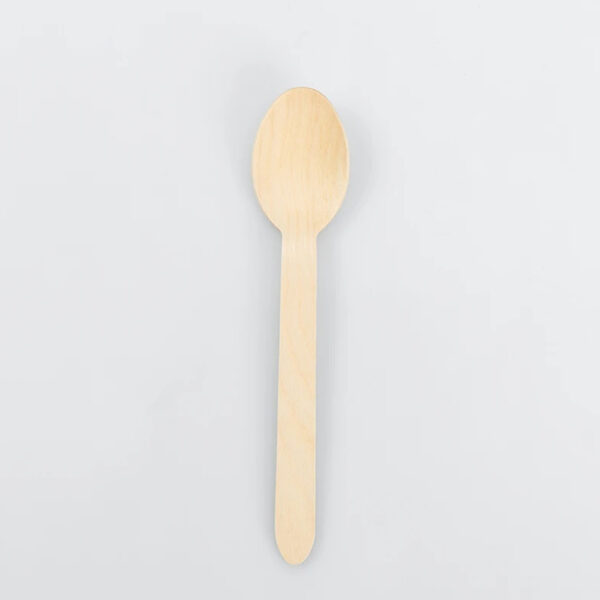 Bamboo-Style Wooden Spoon for Foodservice Supply Bamboo-Style Wooden Spoon for Foodservice Supply