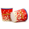 Custom Printed Paper Popcorn Buckets for Cinema Snacks Custom Printed Paper Popcorn Buckets for Cinema Snacks
