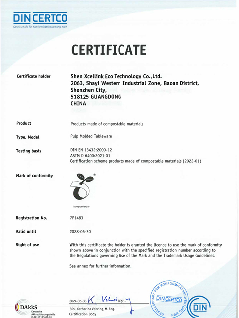 DIN Certificate