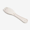 Disposable Spork with Smooth Ivory Finish