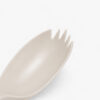 Disposable Spork with Spoon-Fork Head for Meals