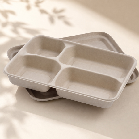 Eco friendly biodegradable food containers for restaurants and catering distributors