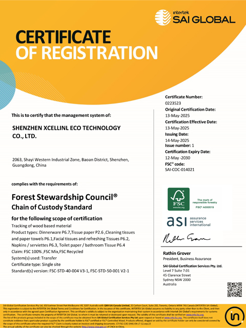 FSC Certificate