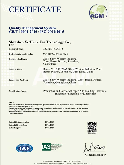 ISO9001 Certificate