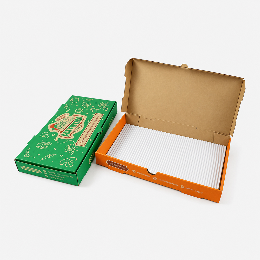 Kraft Paper Pizza Box for Takeaway Delivery