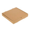 Kraft Pizza Box with Folded Tuck Closure Kraft Pizza Box with Folded Tuck Closure
