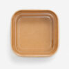 Kraft Rectangular Meal Bowl with Transparent Lid Kraft Rectangular Meal Bowl with Transparent Lid