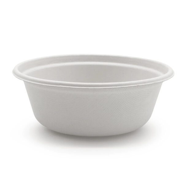 Molded Fiber Bowl with Lid for Takeaway Meals