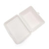 Molded Fiber Clamshell Box for Takeout Food Packaging Molded Fiber Clamshell Box for Takeout Food Packaging