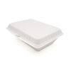 Molded Fiber Clamshell Box for Takeout Food Packaging Molded Fiber Clamshell Box for Takeout Food Packaging