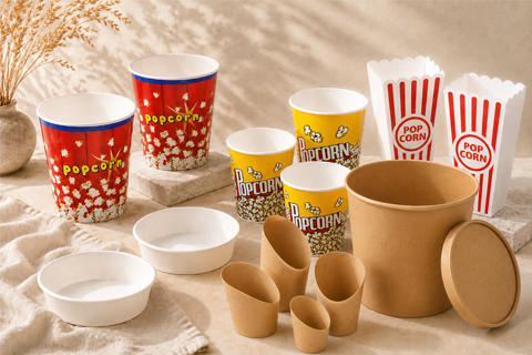 Paper Buckets Ecofoodware