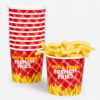 Paper French Fry Bucket for Takeaway Snacks Paper French Fry Bucket for Takeaway Snacks
