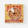 Paper Pizza Box with Custom Printed Exterior for Takeaway