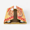 Paper Pizza Box with Custom Printed Exterior for Takeaway