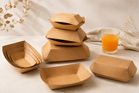 Paper Trays Ecofoodware