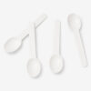 Plastic-Style Yogurt Spoon for Dessert Service Plastic-Style Yogurt Spoon for Dessert Service