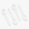 Plastic-Style Yogurt Spoon for Dessert Service Plastic-Style Yogurt Spoon for Dessert Service