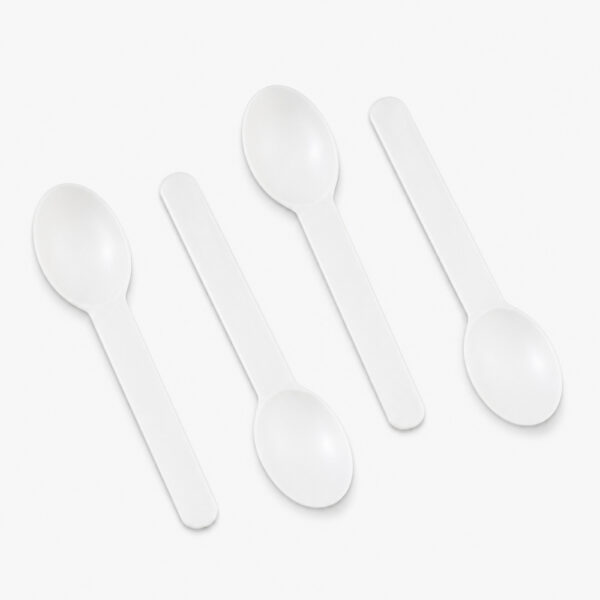 Plastic-Style Yogurt Spoon for Dessert Service Plastic-Style Yogurt Spoon for Dessert Service