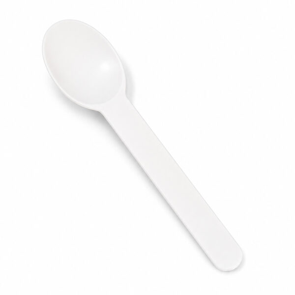 Plastic-Style Yogurt Spoon for Dessert Service Plastic-Style Yogurt Spoon for Dessert Service