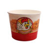 Printed Paper Fried Chicken Bucket for Takeaway