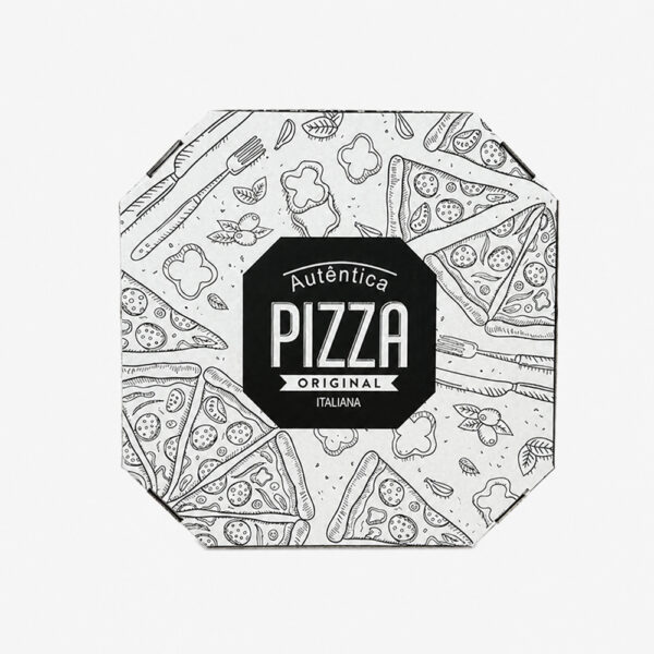 Printed Paper Pizza Box for Takeaway Delivery