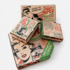 Printed Paper Pizza Box for Takeaway Food Delivery