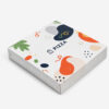 Printed Paper Pizza Box with Hinged Lid for Delivery