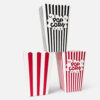 Printed Paper Popcorn Buckets for Concessions