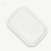 Rectangular Bagasse-Style Food Tray for Foodservice
