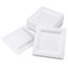 Rectangular Bagasse-Style Molded Fiber Plate Rectangular Bagasse-Style Molded Fiber Plate