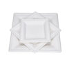 Rectangular Bagasse-Style Molded Fiber Plate Rectangular Bagasse-Style Molded Fiber Plate